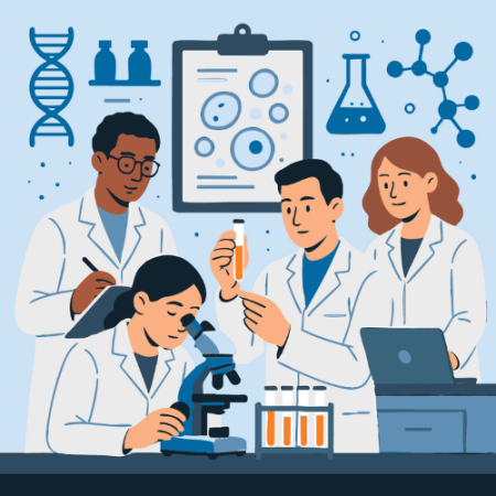 Lab Tech illustration